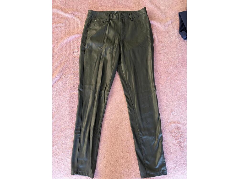Curve Faux Leather Pants Size 4